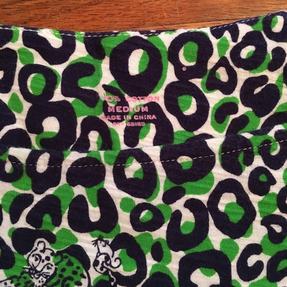 Lilly Pulitzer Thrill of the Chase Top- Size Med - Picture 6 of 8